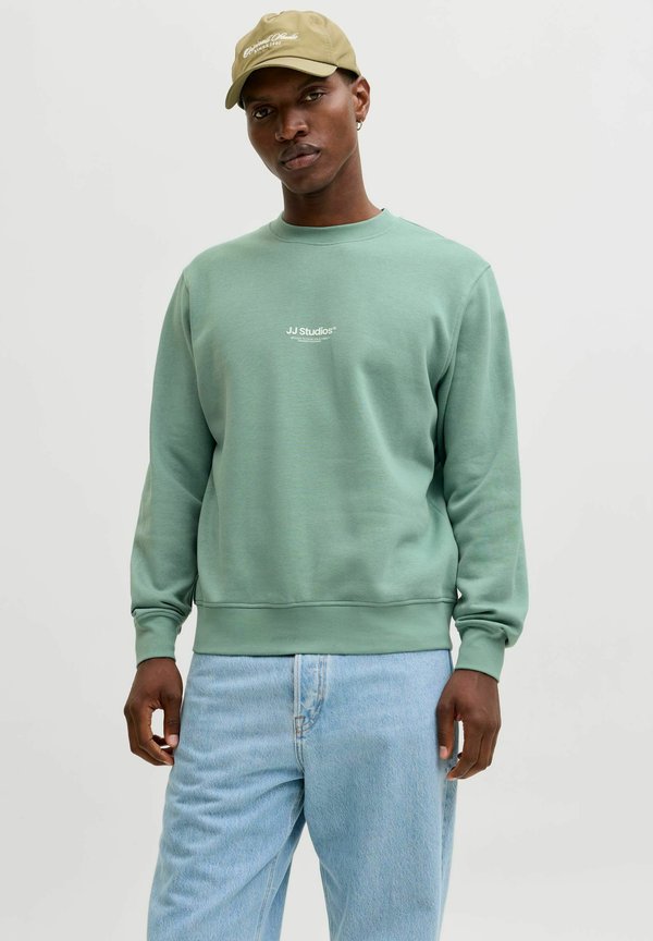 Jack & Jones JJESOHO SWEAT CREW NECK NOOS - Sweatshirt - türkis