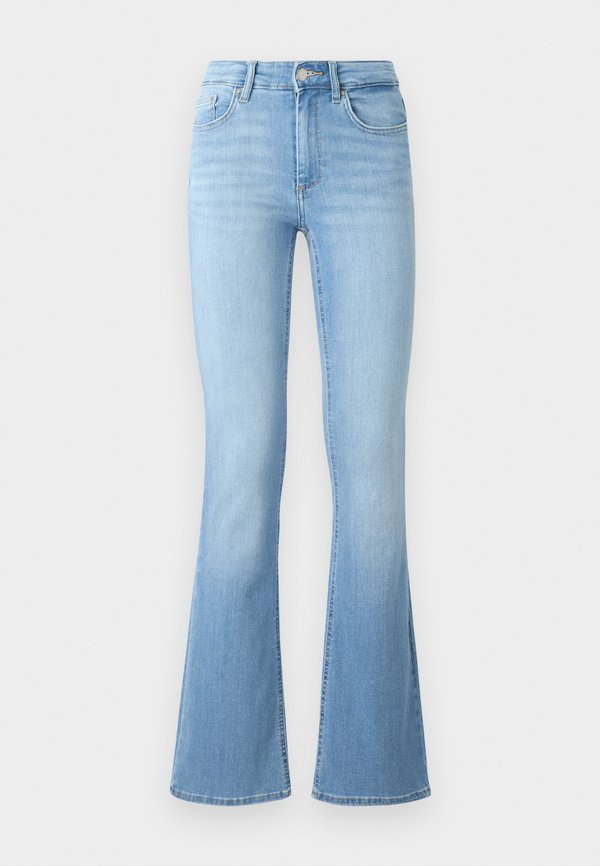 ONLY Flared fit ONLBLUSH Mid waist - Flared Jeans - light blue denim