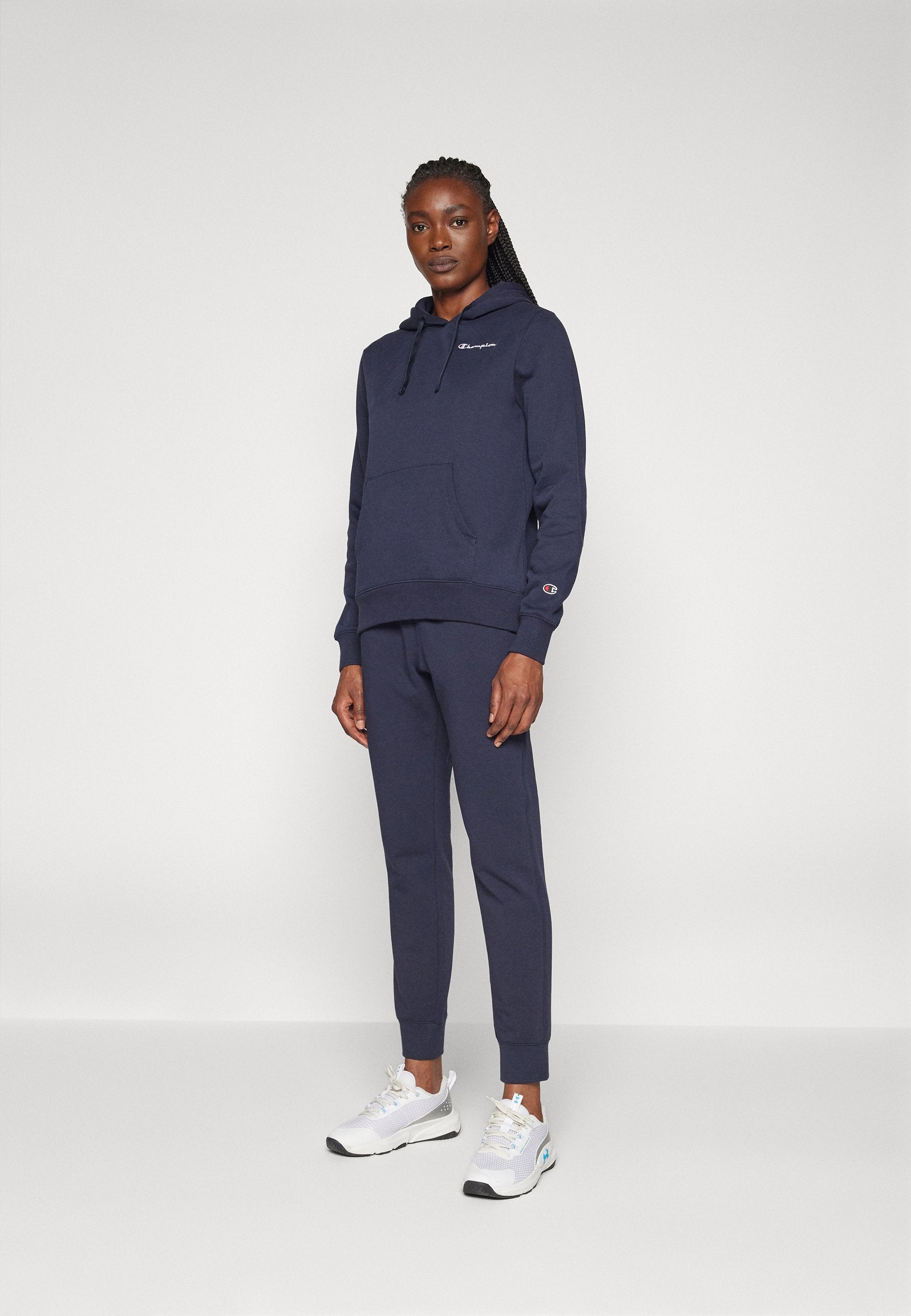 Champion ICONS HOODIE CONTRAST LOGO SMALL