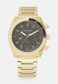 Calvin Klein FLEX - Chronograph watch - gold-coloured/black