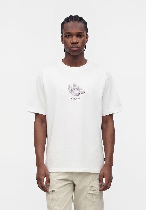 New Balance UNISEX - Print T-shirt - white