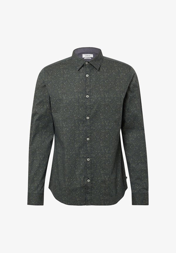 s.Oliver HEMD - Shirt - oliv/grün