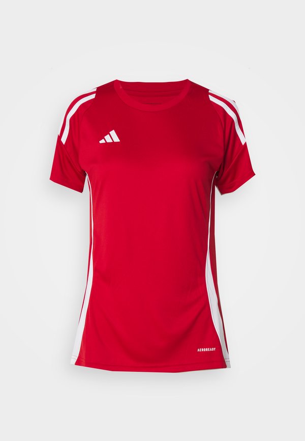 adidas Performance TIRO24 JERSEY - Sports T-shirt - team power red 2/white