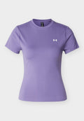 Under Armour MOTION FITTED - Sports T-shirt - purple luxe/white