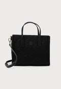Tommy Hilfiger CITY MINI TOTE - Handbag - black