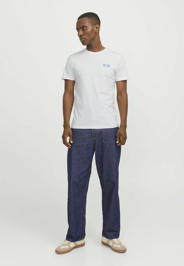 Jack & Jones JACK & JONES T-SHIRT 3ER-PACK GEDRUCKT RUNDHALS T-SHIRT - Print T-shirt - black