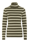 SLSpina Striped Rollneck - Soaked in Luxury - View 1
