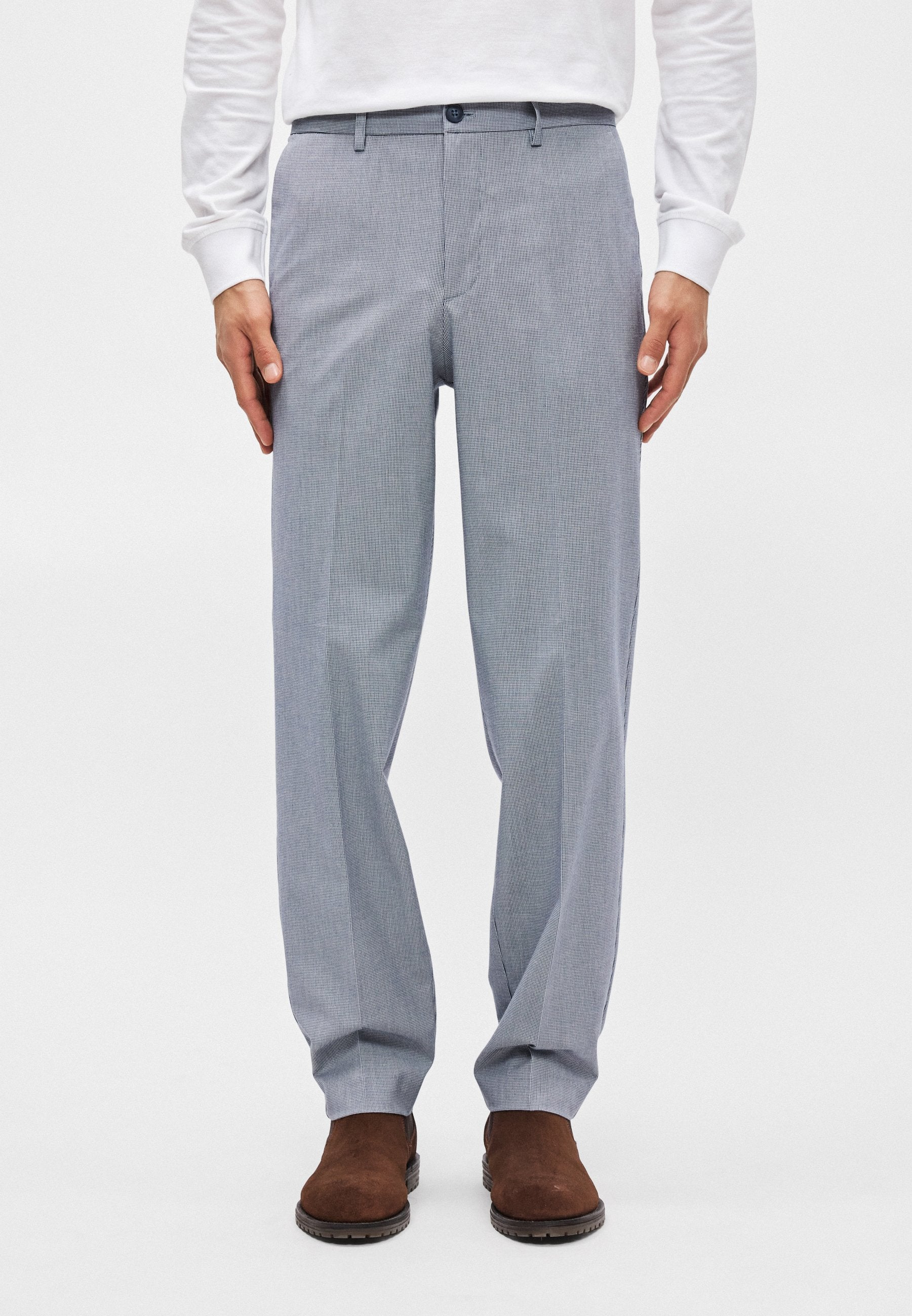 MINI HOUNDSTOOTH FORMAL PANTS Media 4