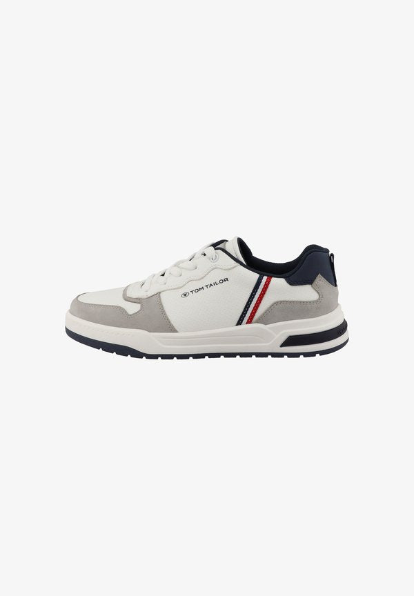 TOM TAILOR SNEAKER LOW - Trainers - white