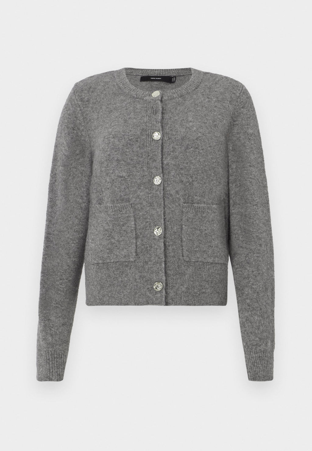 Vero Moda VMNOVI O NECK BUTTON CARDIGAN