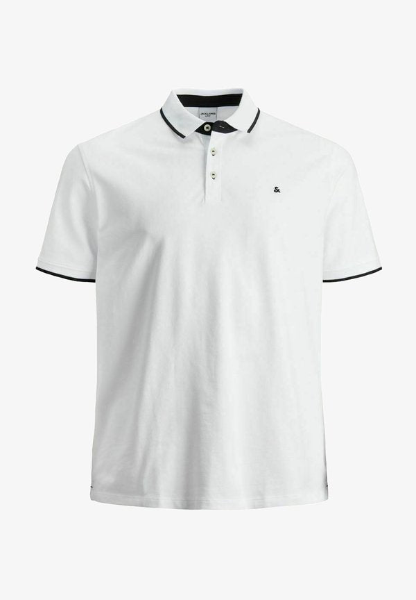 Jack & Jones JJEPAULOS POLO SS NOOS PLS - Polo shirt - white