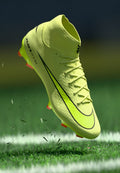 Nike Performance ZM 10 ACADEMY FG/MG - Football boots artificial grass - limelight/volt/hyper crimson