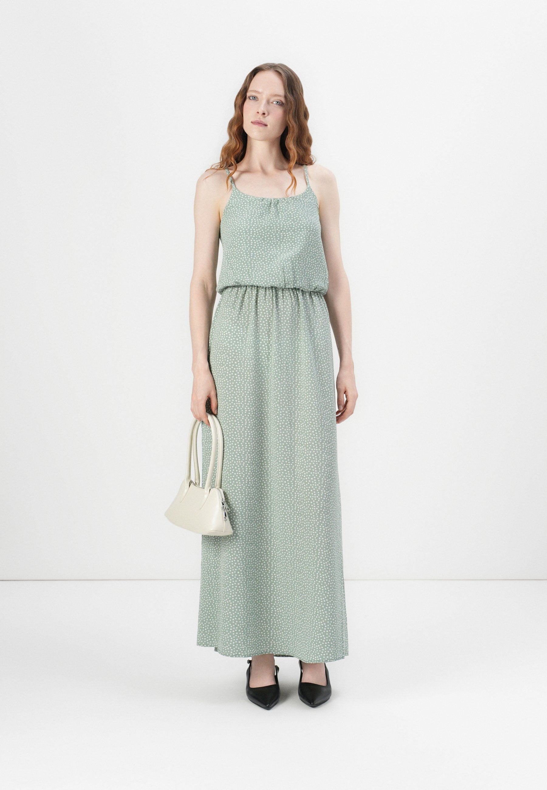 ONLY ONLWINNER S/L MAXI DRESS NOOS WVN