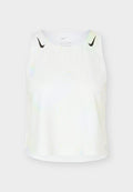 Nike Performance CROP TANK - Top - off white/black