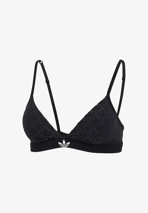 adidas Originals Triangle bra - black