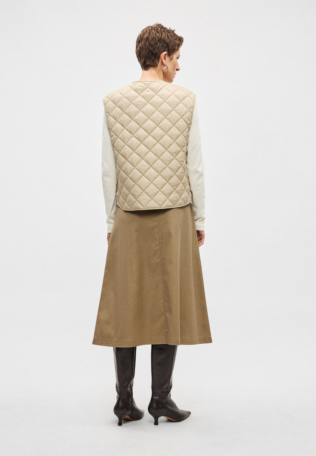 Marc O'Polo VEST QUILTED PATCHED POCKETS