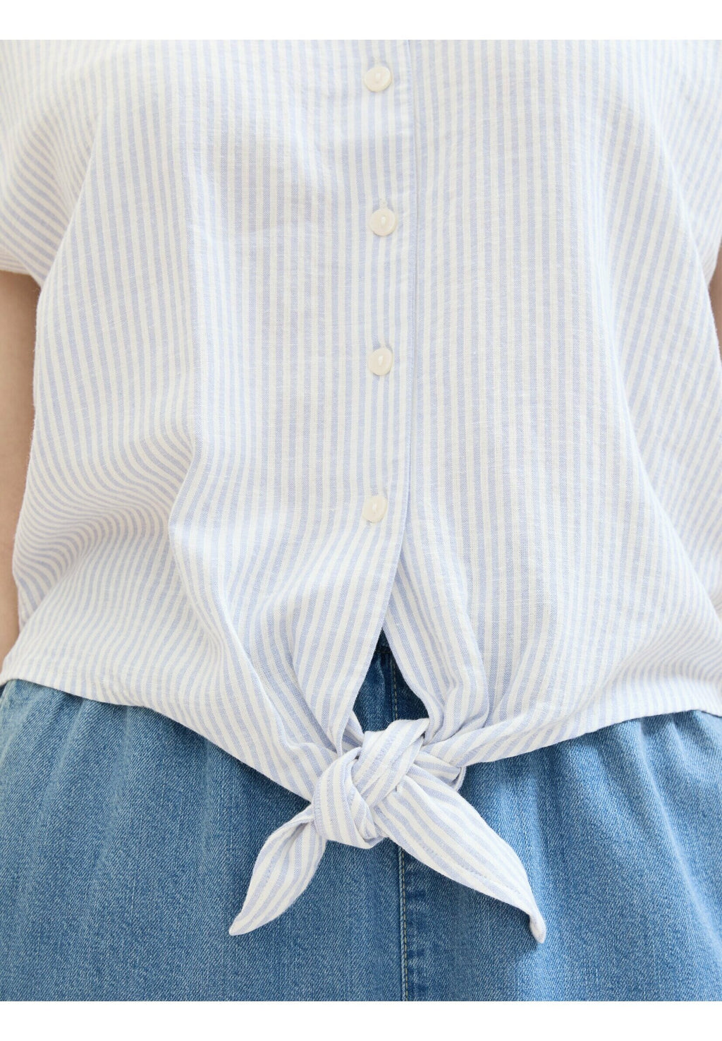 TOM TAILOR DENIM MIT KNOTENDETAIL