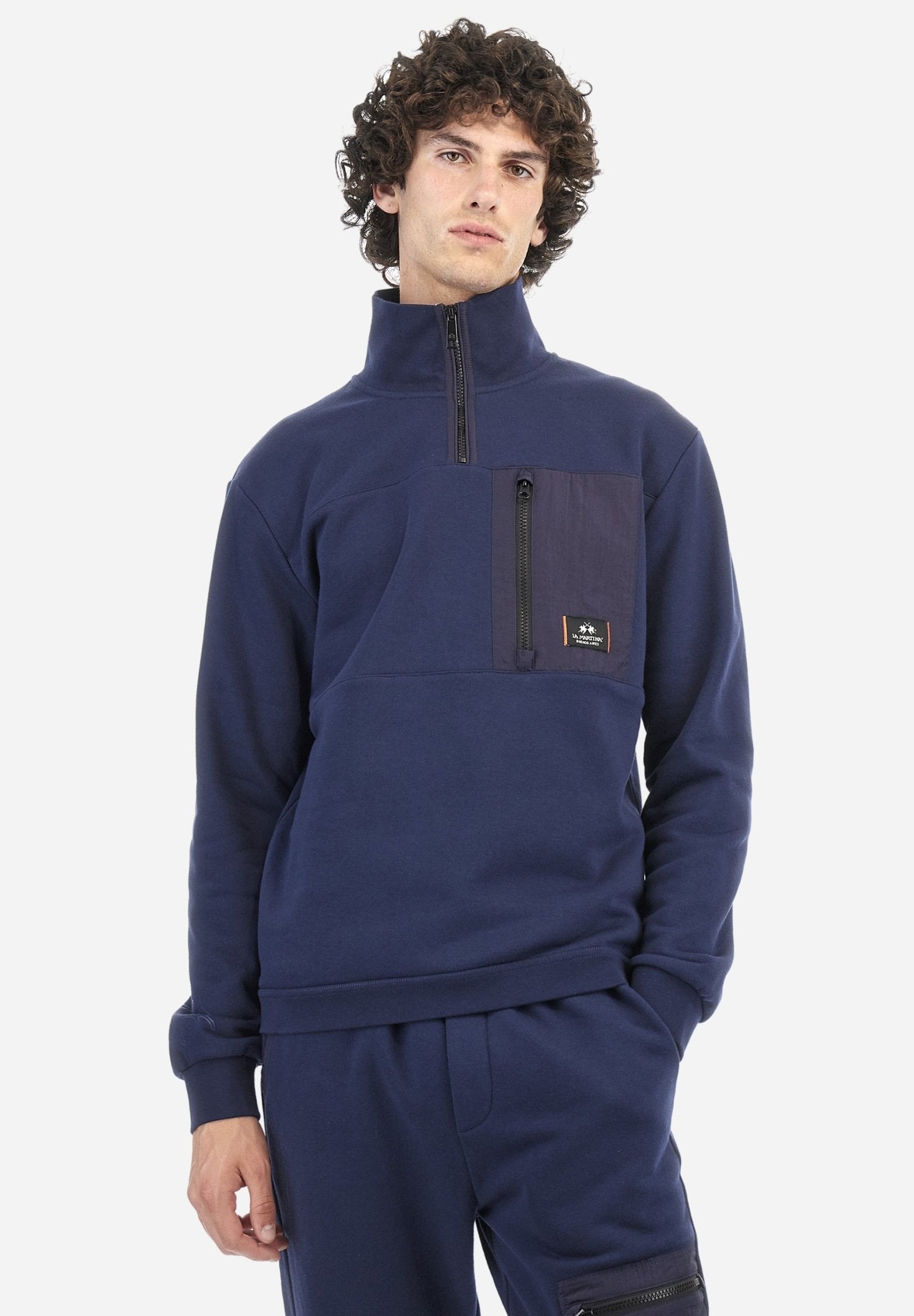 La Martina HIGH NECK ZIP