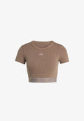 adidas Originals ESSENTIALS WASHED - Basic T-shirt - earth strata