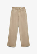 Vero Moda VMTESSA HR WIDE JEANS COLOR GA NOOS - Wide Leg - silver mink
