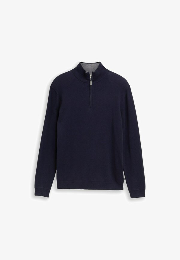 TOM TAILOR TROYER - Jumper - knitted navy melange