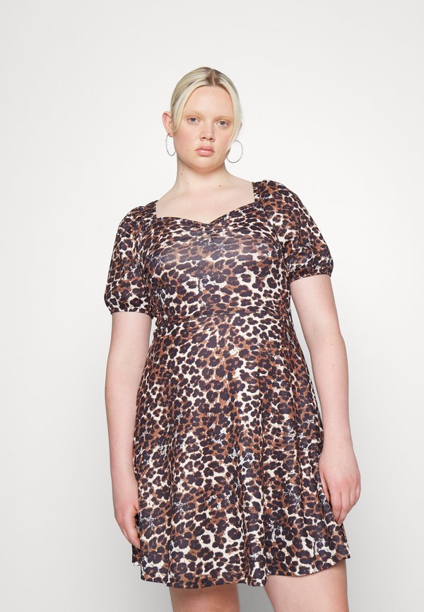 ONLY Curve ONCTHEA FEVER PUFF DRESS