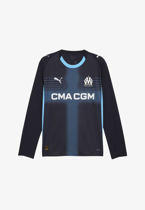 Puma OLYMPIQUE DE MARSEILLE 25/26 LANGARM - Club wear - new navy luminous blue
