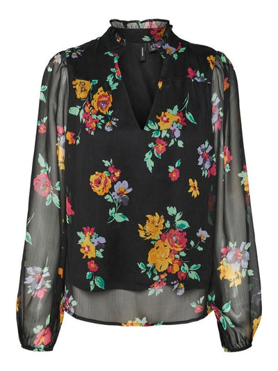 Vero Moda VMKAYA FALL LS V-NECK WVN