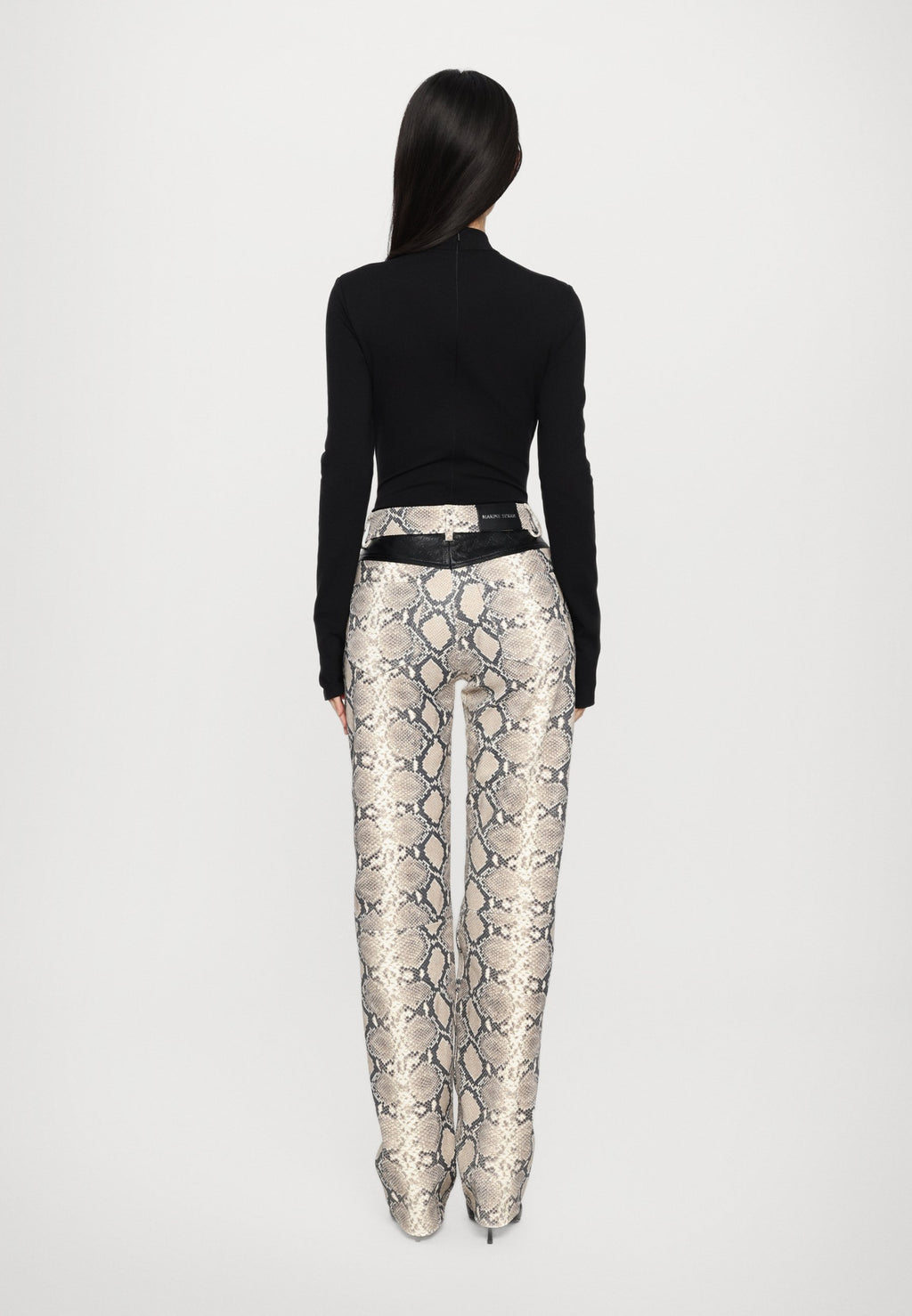 David Koma CRYSTAL CUTOUT BODYSUIT