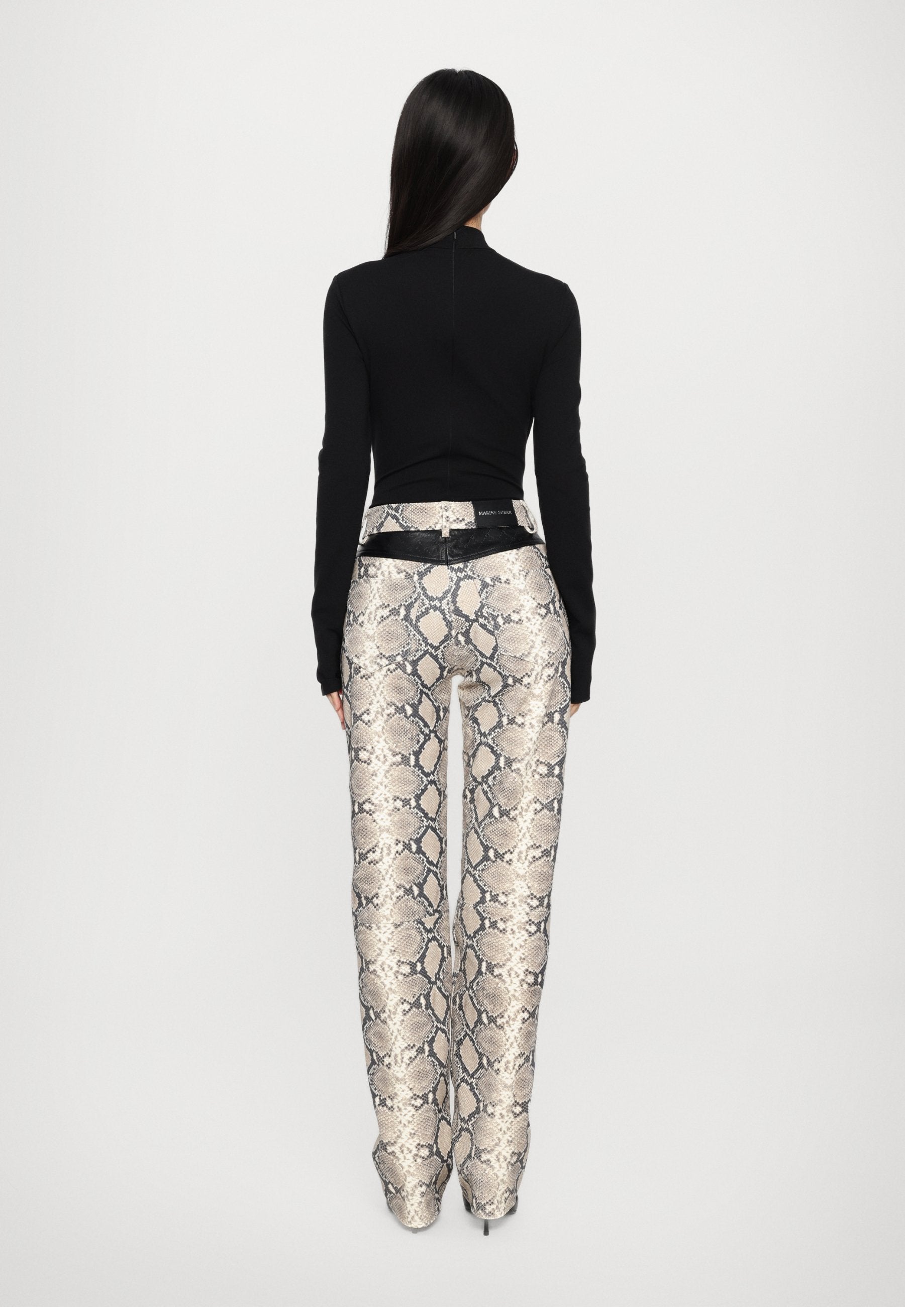David Koma CRYSTAL CUTOUT BODYSUIT