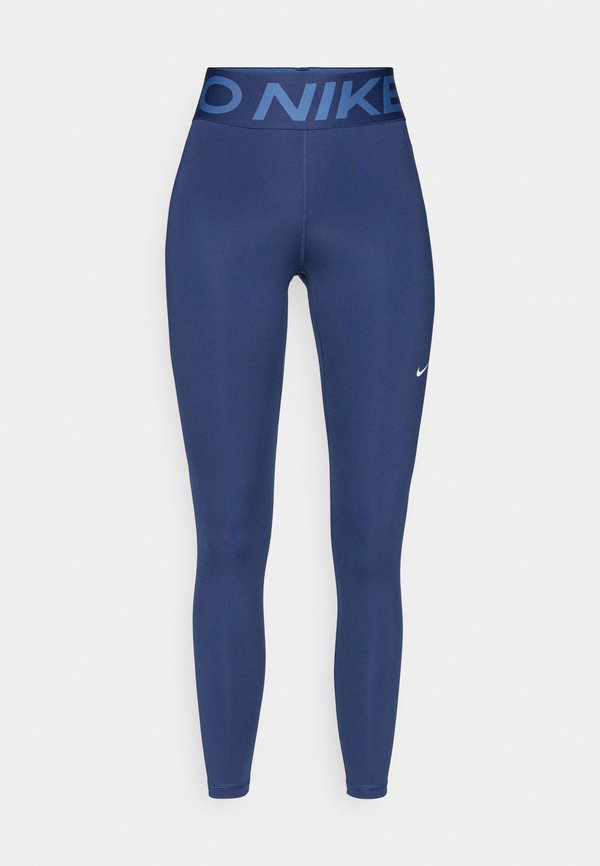 Nike Performance SCULPT TIGHT - Leggings - midnight navy/white