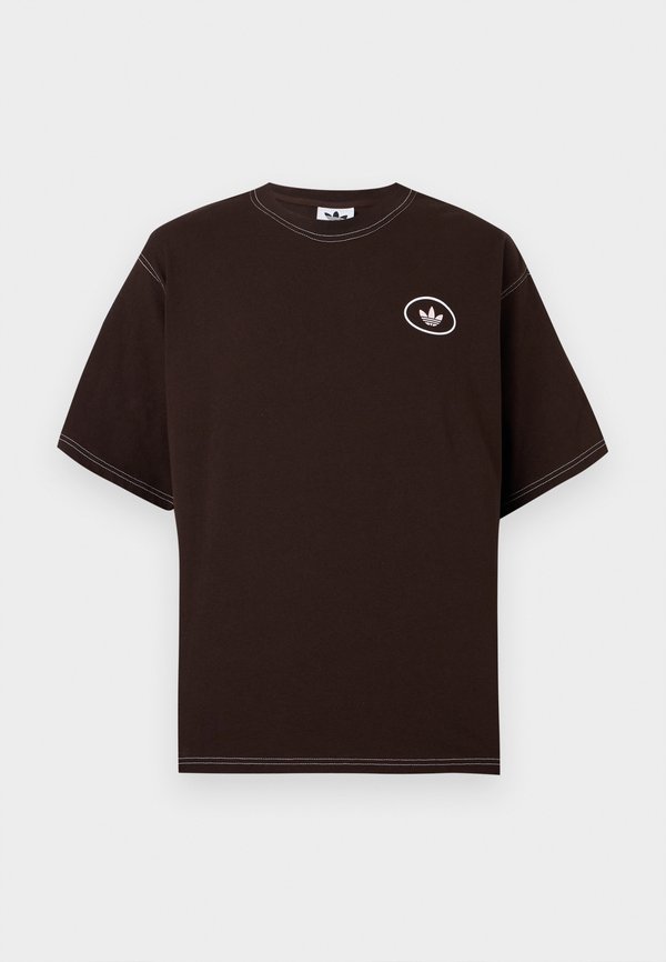 adidas Originals SHOEMAKER TEE - Print T-shirt - aurora coffee