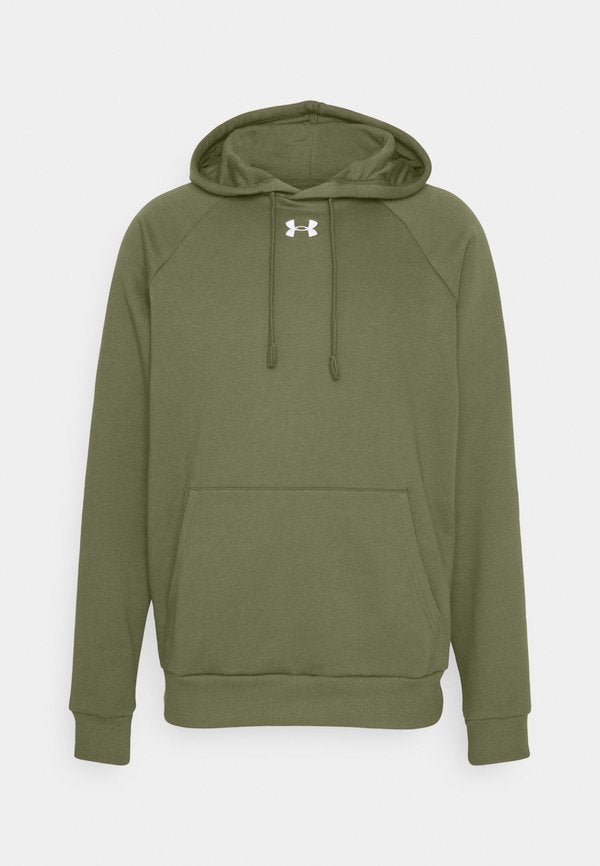 Under Armour RIVAL FLEECE - Hoodie - marine green