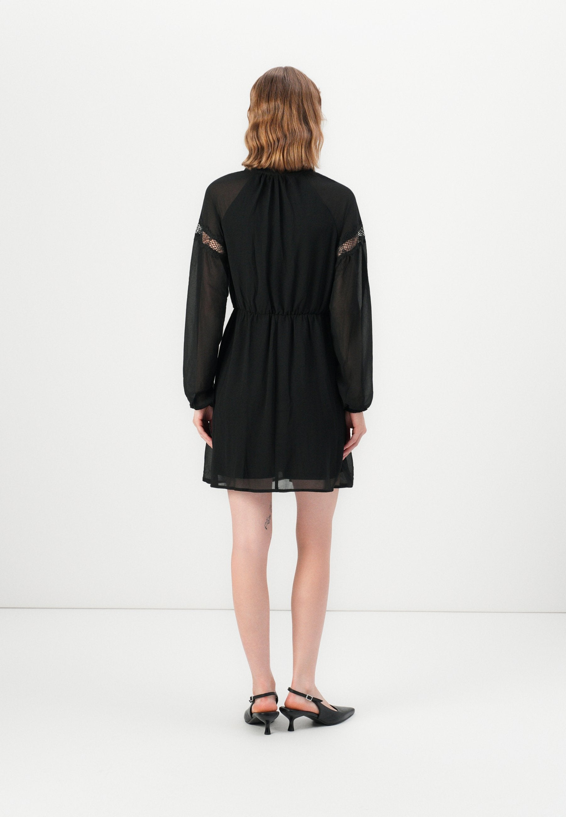 VILA VIGALO V NECK SHORT DRESS