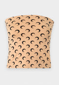 MARINE SERRE MOON PRINTED SECOND SKIN TUBE