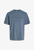 Jack & Jones Plus Size - Print T-shirt - blue mirage