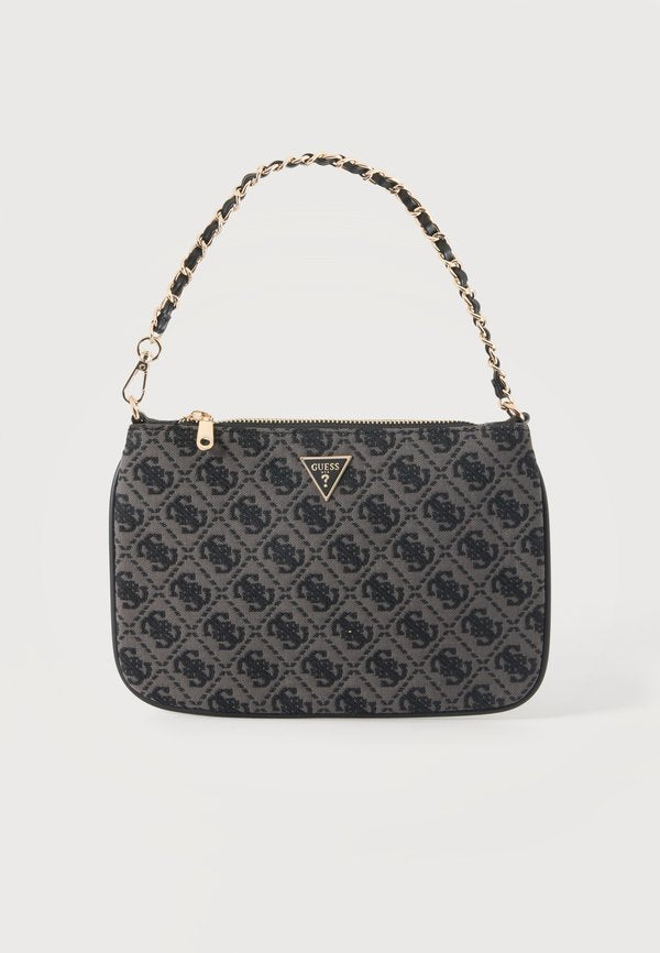 Guess FLAT POUCH - Handbag - dark grey