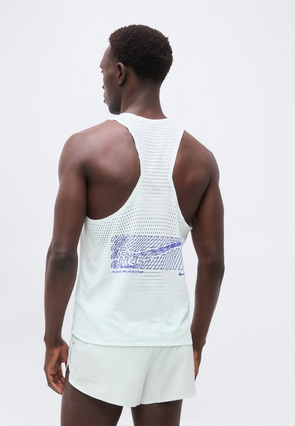 Nike Performance AEROSWIFT - Top - barely green/lapis