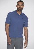 Skechers OFF DUTY - Polo shirt - marineblau
