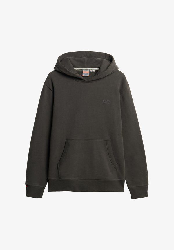 Superdry & Co ESSENTIAL LOGO - Hoodie - vintage black