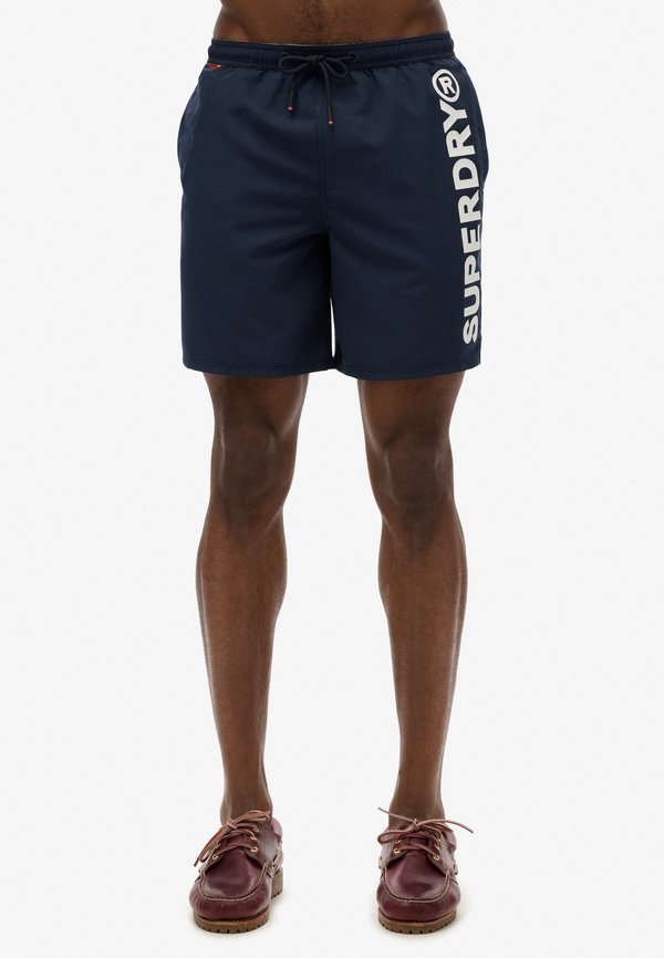 Superdry & Co GRAPHIC-INCH - Swimming shorts - nautical navy