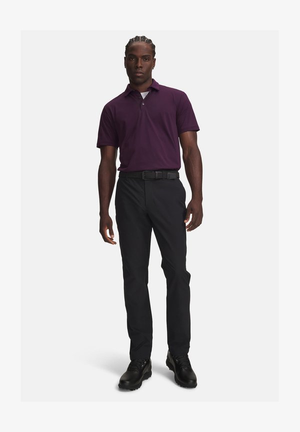 Under Armour UA MATCHPLAY TAPERED PANT - Trousers - black/white