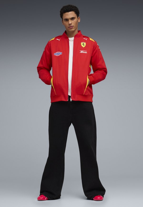 Puma FERRARI HYPERCAR REPLICA JACKE UNISEX - Bomber Jacket - red