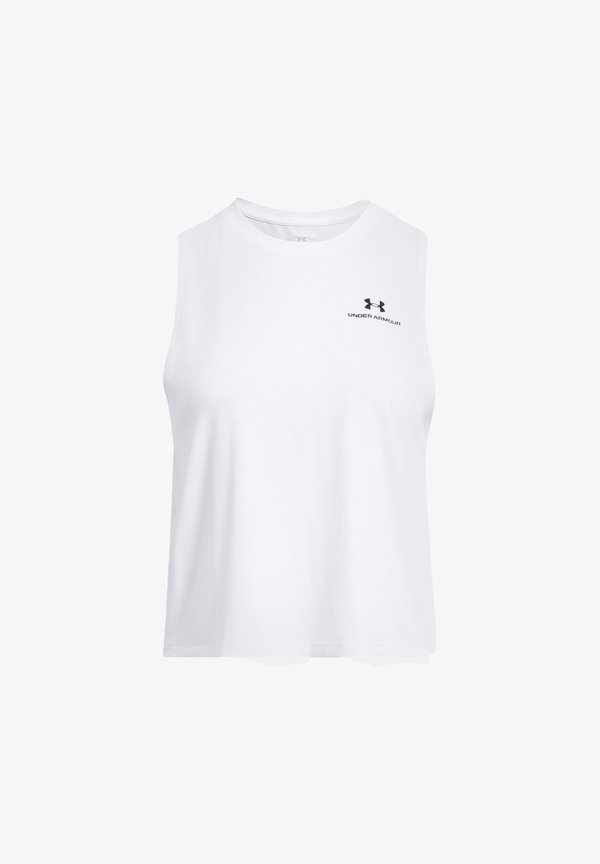 Under Armour VANISH ENERGY CROP - Top - weiss