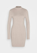 LONG-SLEEVE MOCKNECK MINI SWEATER DRESS - Abercrombie & Fitch - View 1