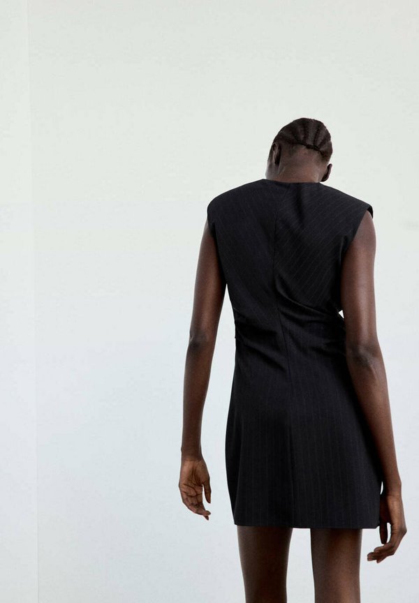Mango ADULT - Shift dress - dark blue