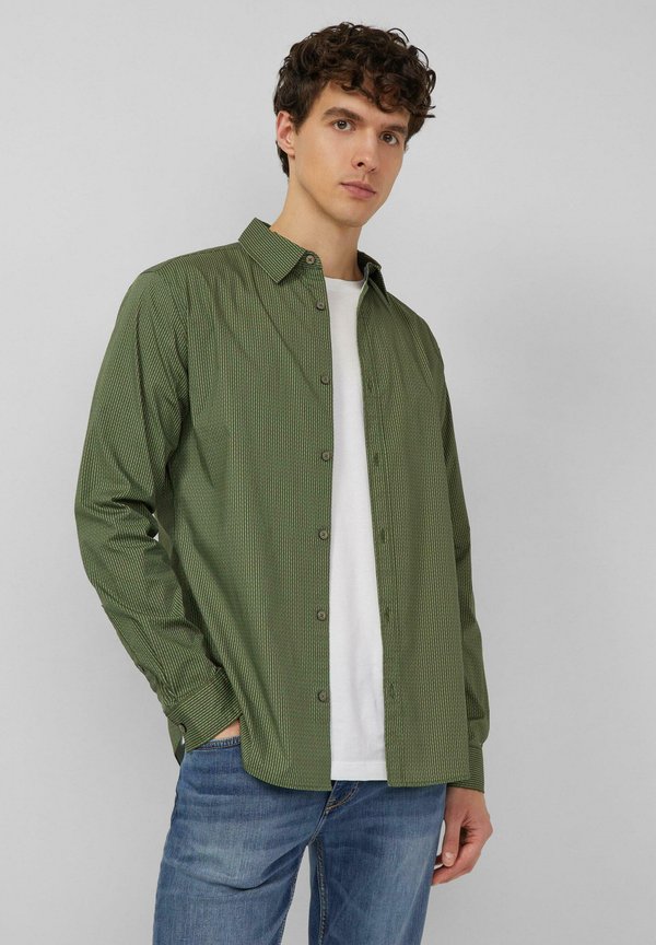 s.Oliver S.OLIVER HEMD - Shirt - olivgrün