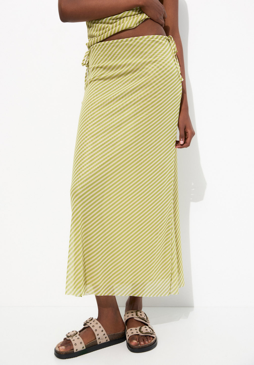 PULL&BEAR STRIPED - MIDI