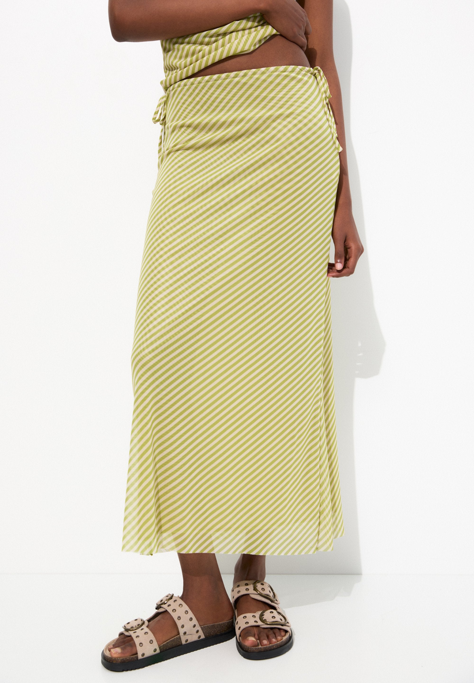 PULL&BEAR STRIPED - MIDI