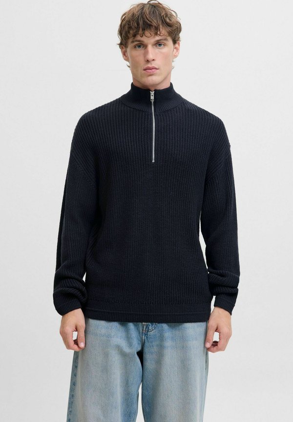 Jack & Jones Half zip Plain Half zip - Jumper - sky captain